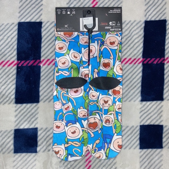 Adventure Time Finn Socks. - Picture 2 of 4